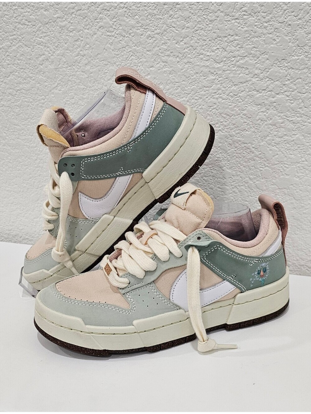 Nike Dunk Low Disrupt Dandy Dandelions Women’s 8.5 Seafoam DM6866-210
